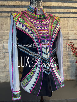 Medium Unbridled Couture vest set